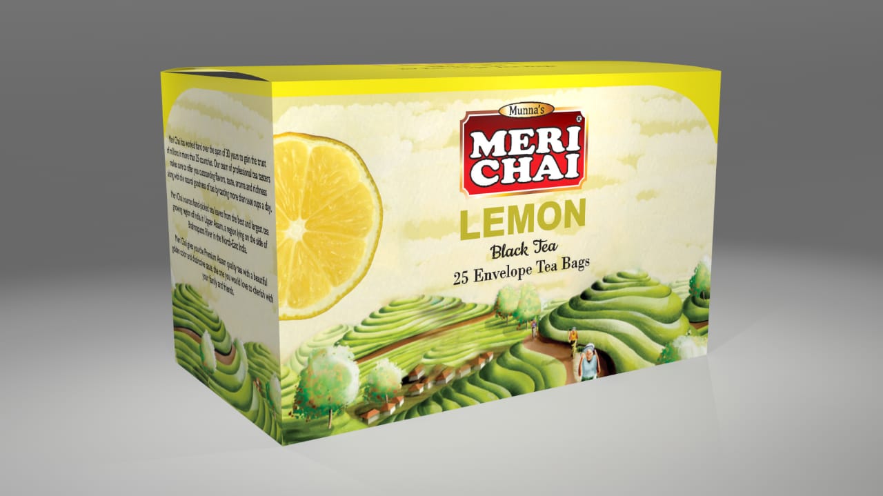 Meri Chai Lemon Black Tea Bag